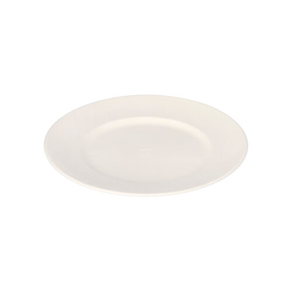 Papstar Teller Zuckerrohr "pure" rund Ø 14,5 cm · 1,2 cm weiss "Cella"