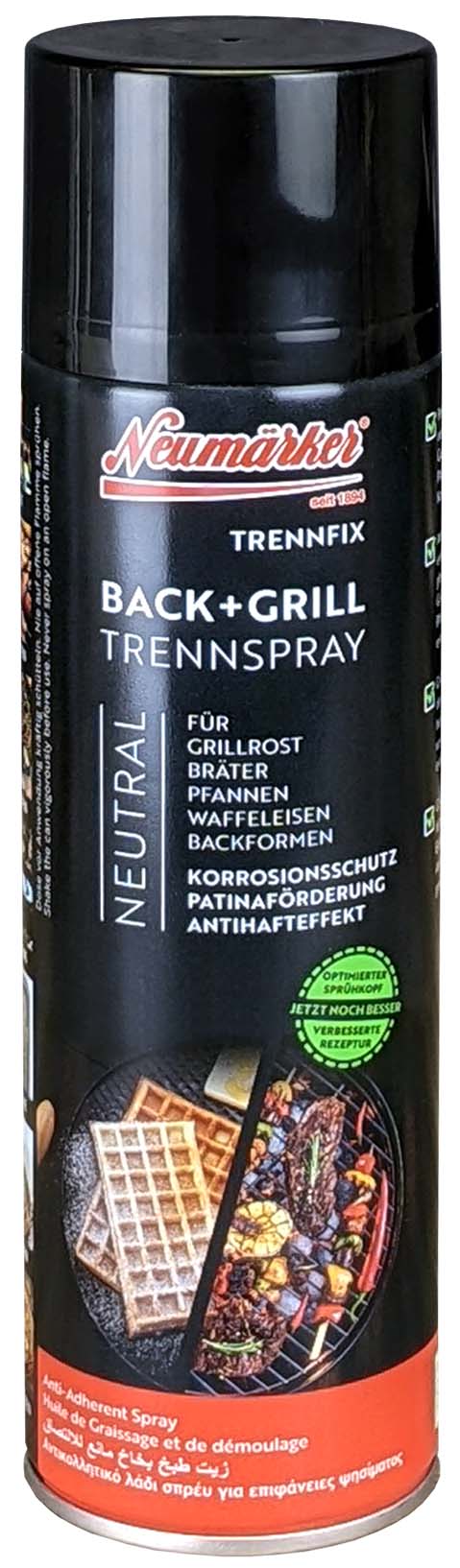 Neumärker Neumärker Trennfix - Back+Grill Trennspray Sprühdose à 500 ml
