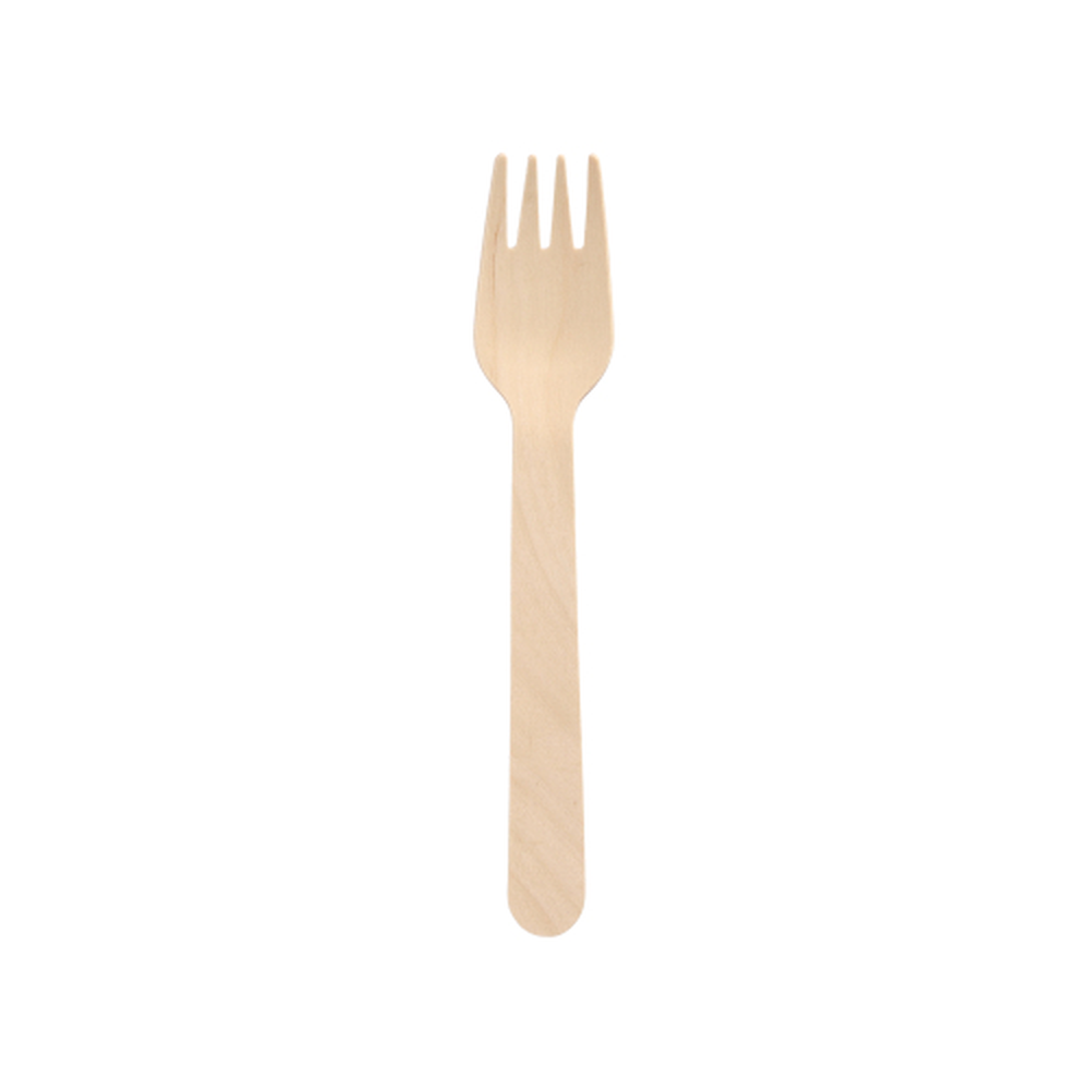 Papstar Gabeln, Holz "pure" 16 cm