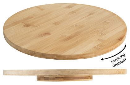 Contacto Holzplatte, drehbar 35 cm