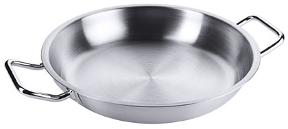 Contacto Bratpfanne 32 cm, matt mit zwei Griffen ohne Stiel
