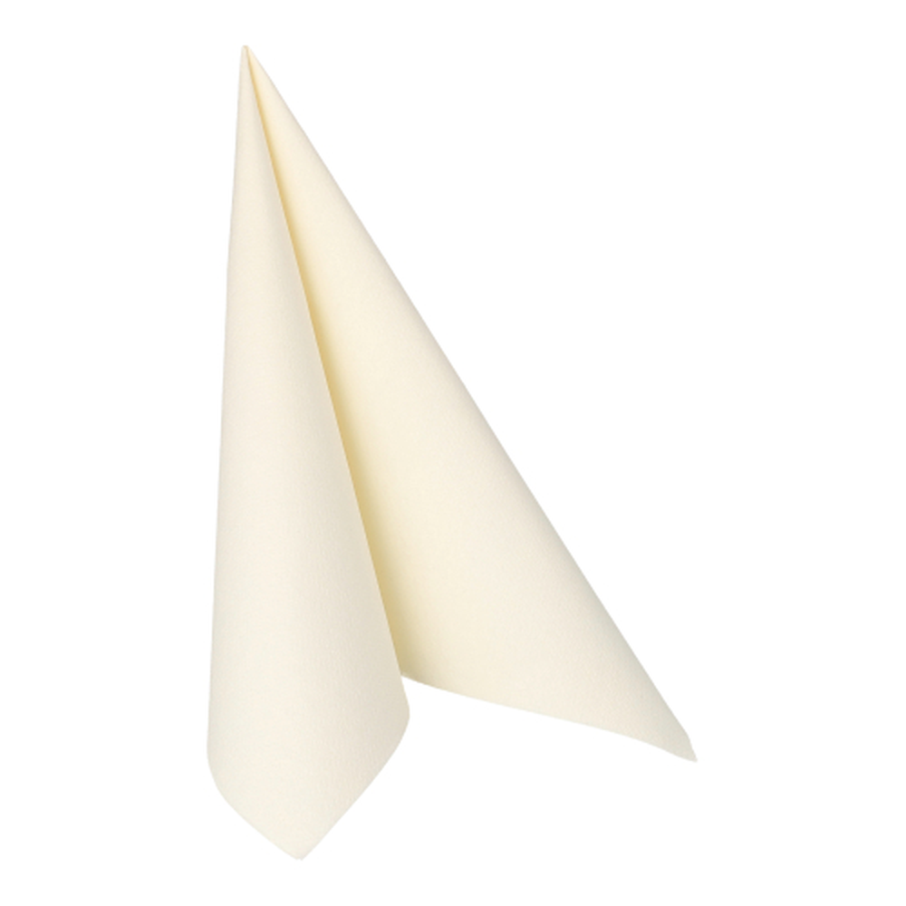 PAPSTAR Servietten ROYAL Collection 1/4-Falz 40 cm x 40 cm champagner in Pa