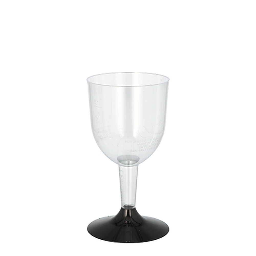 Papstar Stiel-Gläser für Weisswein, PS 0,1 l Ø 6,7 cm · 11 cm glasklar