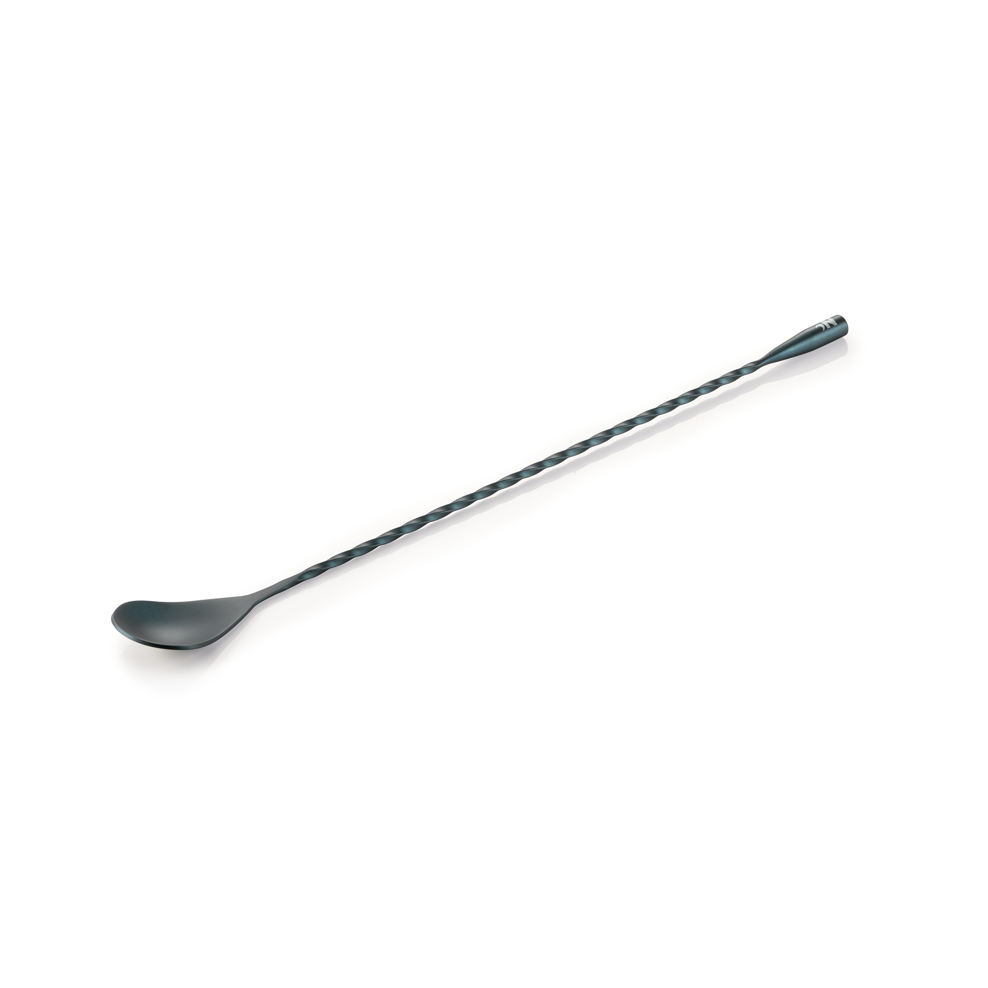 WAS Barlöffel Twisted Classic NOCTURN, 30 cm, blau matt - HLC, Chromnickelstahl 