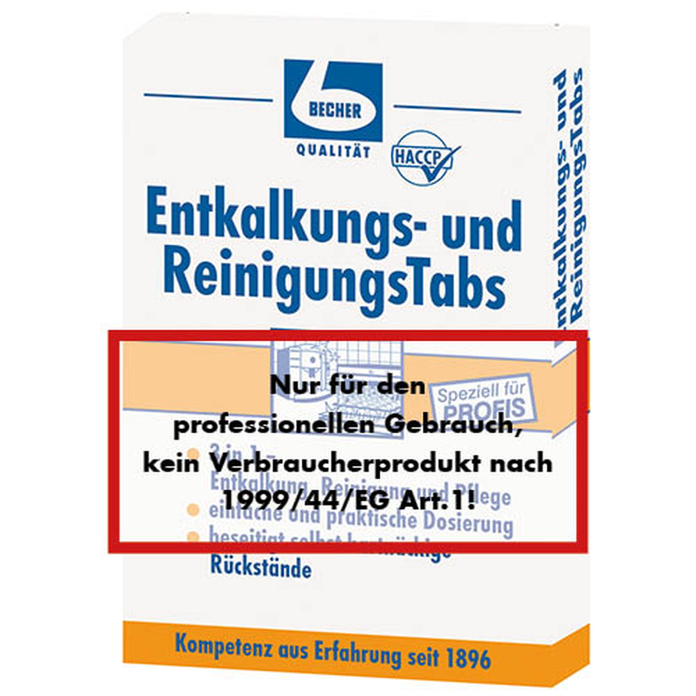 Papstar "Dr. Becher" Entkalkungs- und ReinigungsTabs