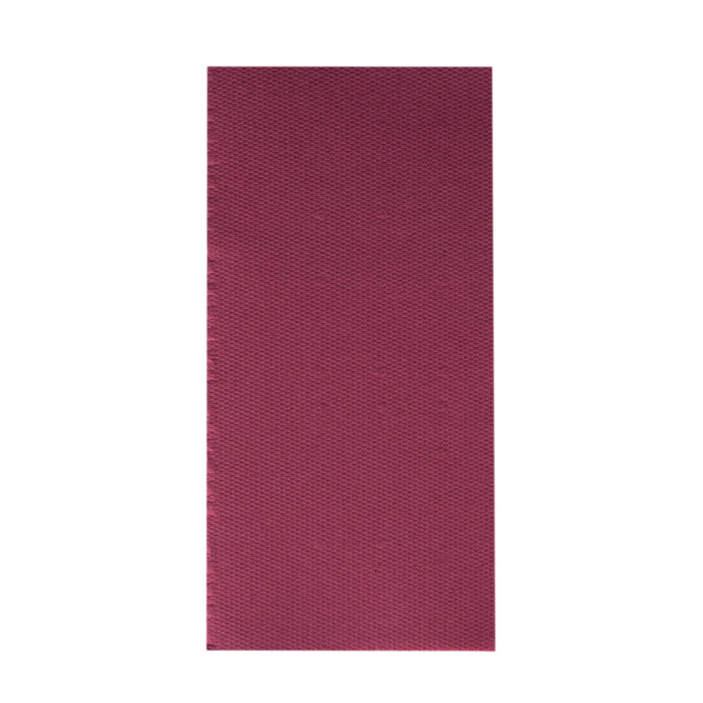 Mank Serviette Basic bordeaux 40 x 40 cm 1/8 Falz