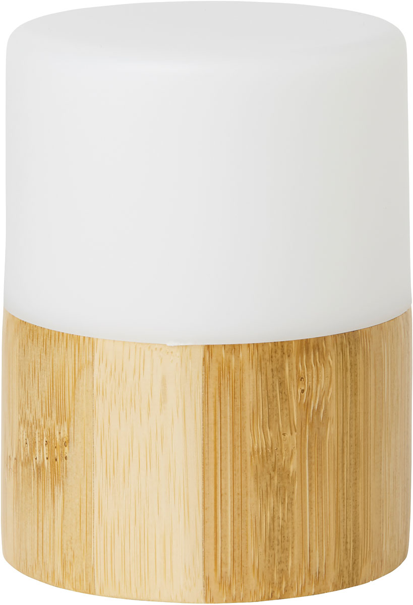 Duni LED Lampe Good Konzept Bright 105 x 75 mm Bambus, weiß