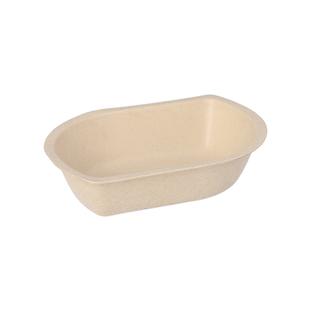 Papstar Snacktrays Zuckerrohr 3,1 cm x 9,7 cm x 13,2 cm natur