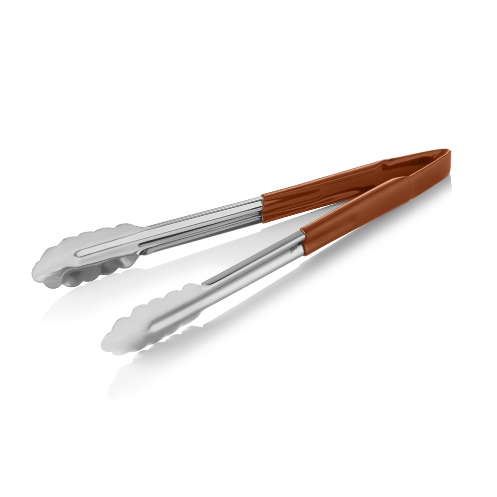 WAS HACCP Universalzange HACCP TONGS, 30 cm, orange, Chromstahl 18/0