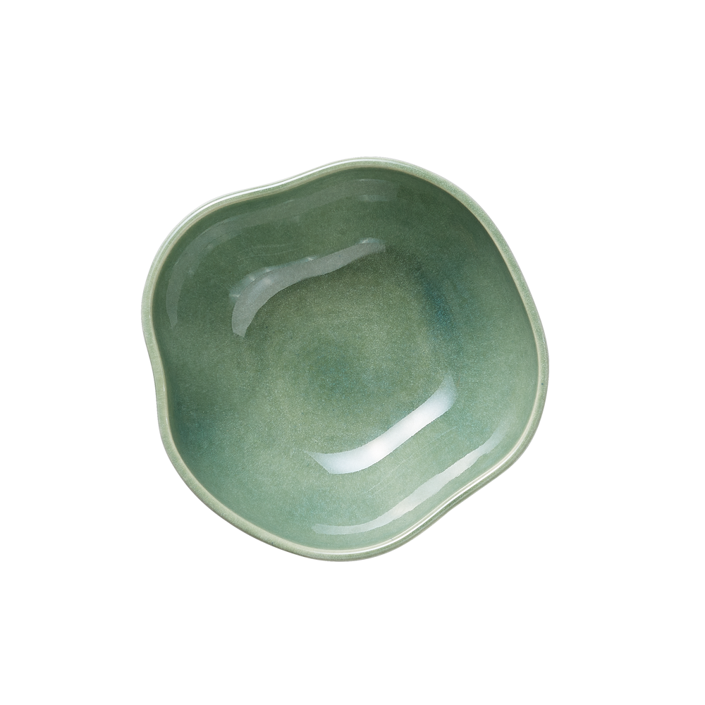 WAS Schale Set ROCKZZERO, tief, Ø 16 cm, 0,5 ltr., Set á 6 Stück, myrtle green, 