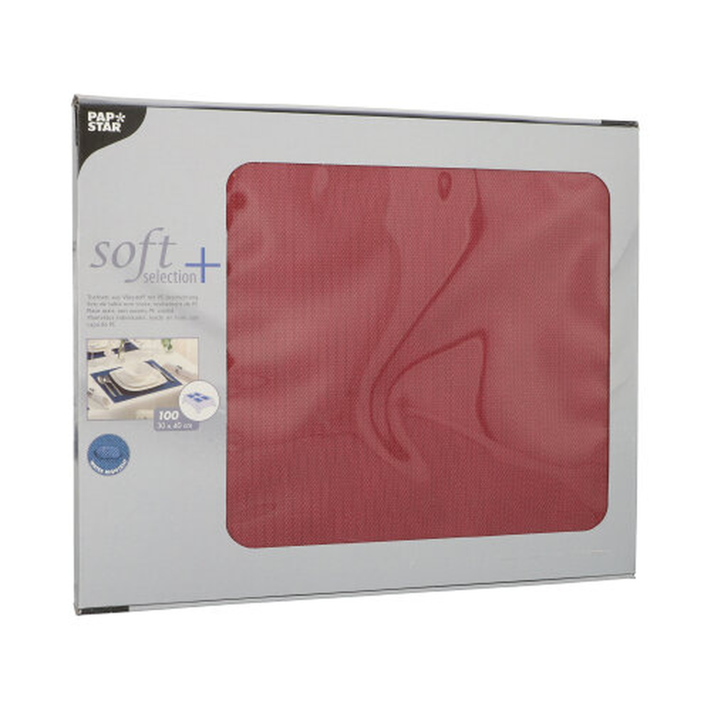 PAPSTAR Tischsets, stoffähnlich, Vlies soft selection plus 30 cm x 40 cm b