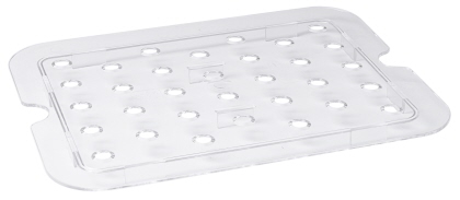 Contacto Einlegeboden GN 1/2, gelocht aus Polycarbonat
