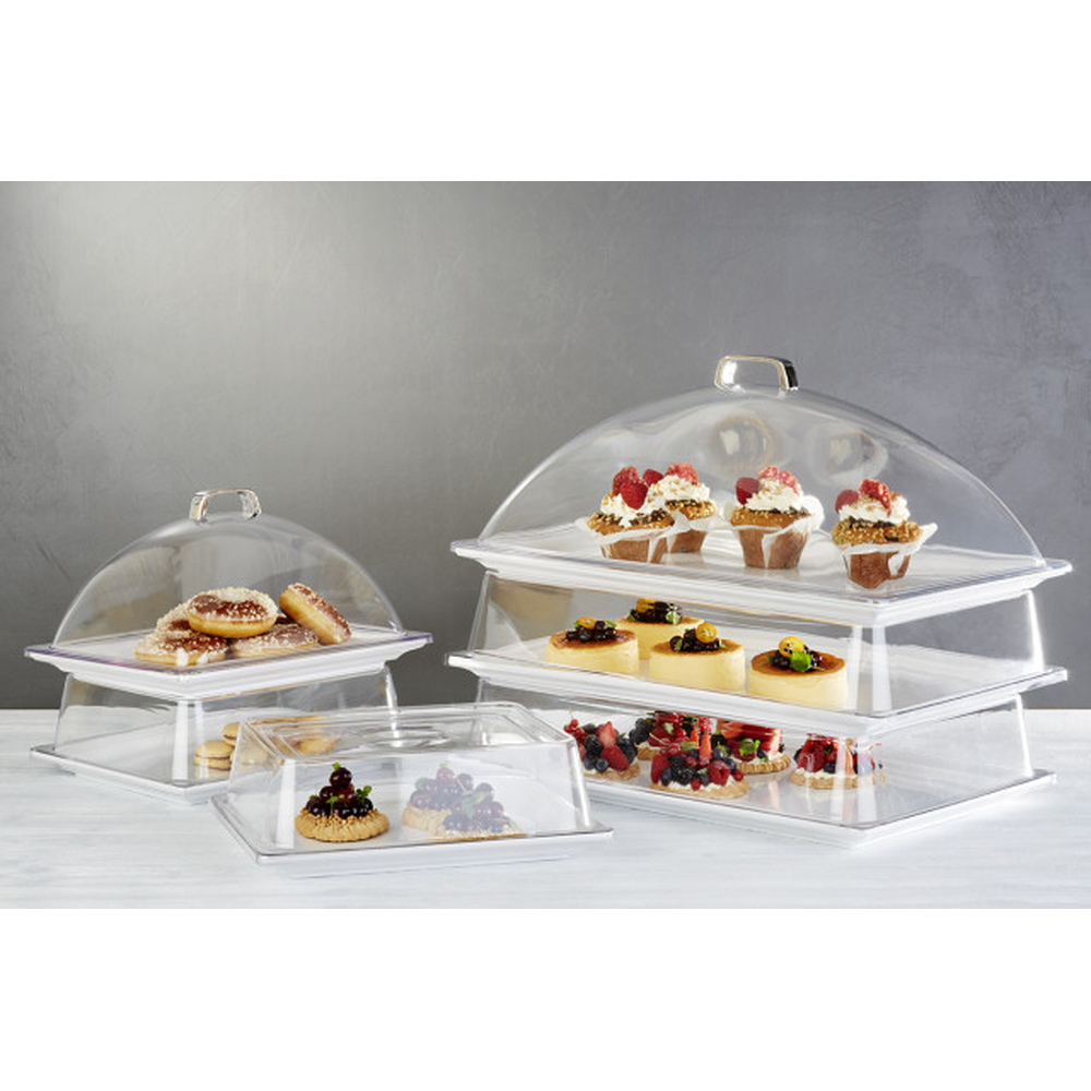 APS GN 1/2 Abdeckhaube 32,5 x 26,5 cm, H: 9,5 cm , Polycarbonat