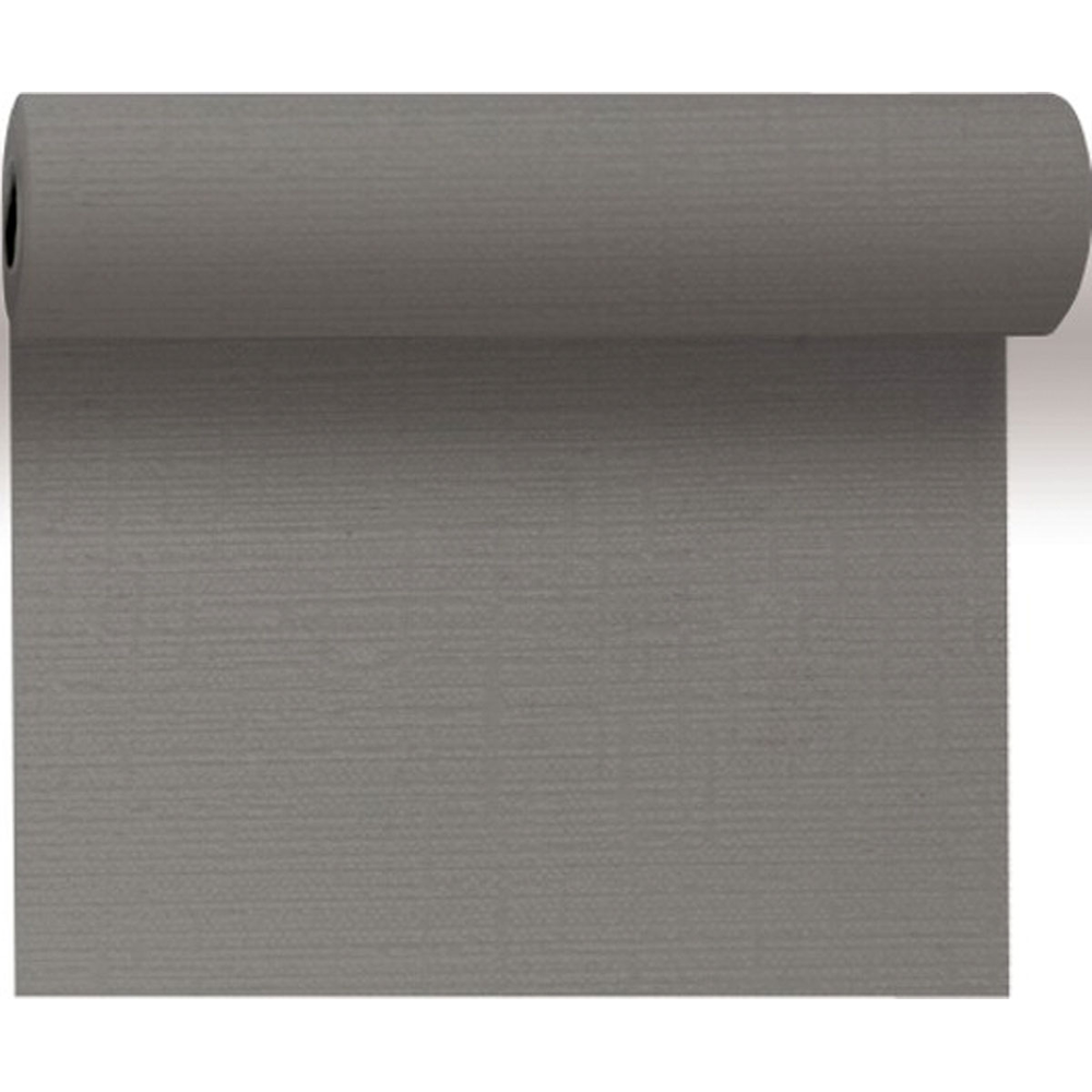Duni Evolin-Tischläufer Tête-à-Tête 24 m x 0,41 m (20 Abschnitte) granite grey