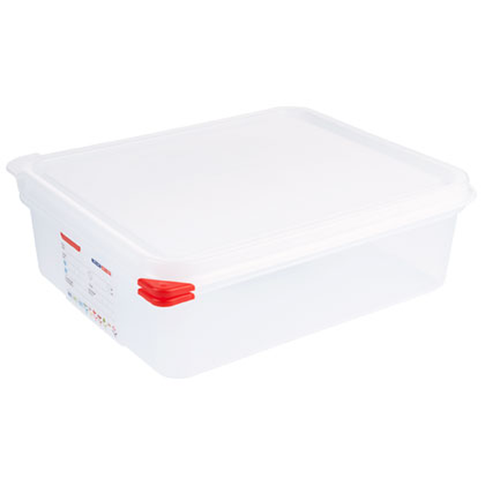 Contacto Behälter GN 1/2 100 mm mit HACCP Colorclip Deckel