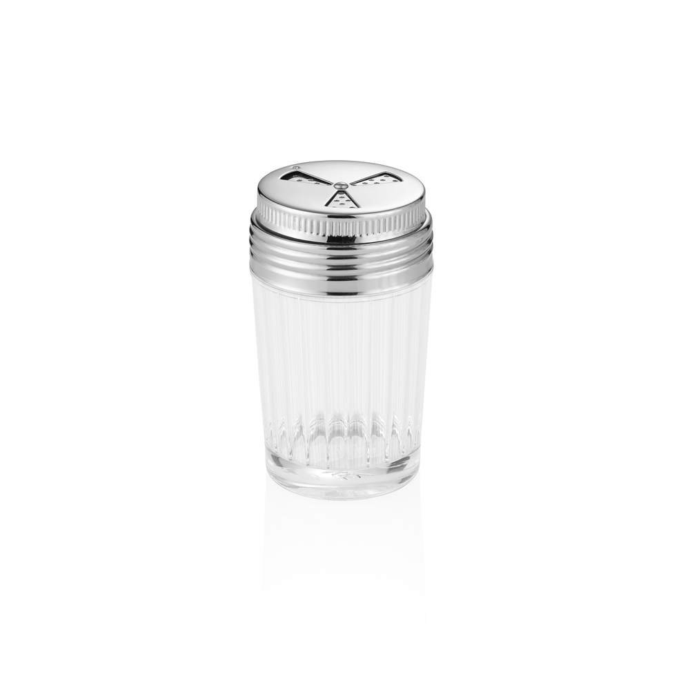 WAS Multi-Streuer, Ø 7 cm, Höhe 11,5 cm, Glas, Chromnickelstahl 18/8