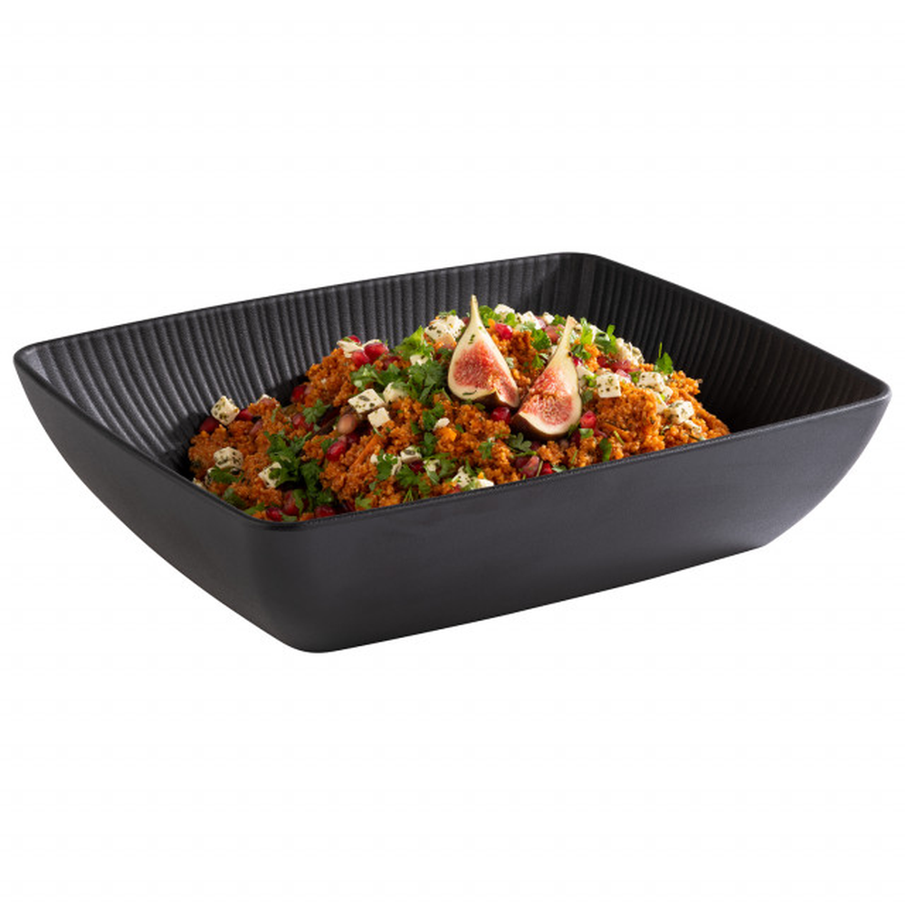 APS GN 1/2 Schale -NERO- 32,5 x 26,5 cm, H: 7,5 cm
