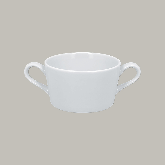 RAK Suppentasse - 2 Henkel  Serie: Access Ø 9.9 cm / Ht. 6.2 cm / Cont. 32 cl