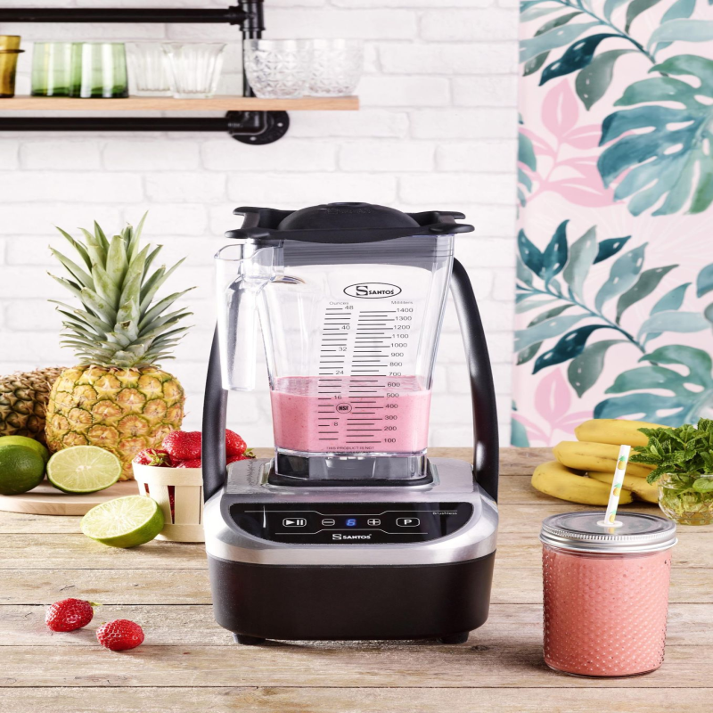 Smoothie-Mixer, Mixer, Küchengerät, Glasbehälter, Pinkes Smoothie