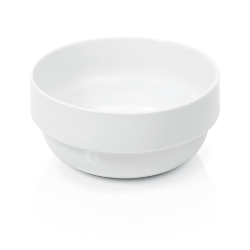 WAS Schale Set, 0,7 ltr., Ø 15 cm, Set á 6 Stück, Porzellan