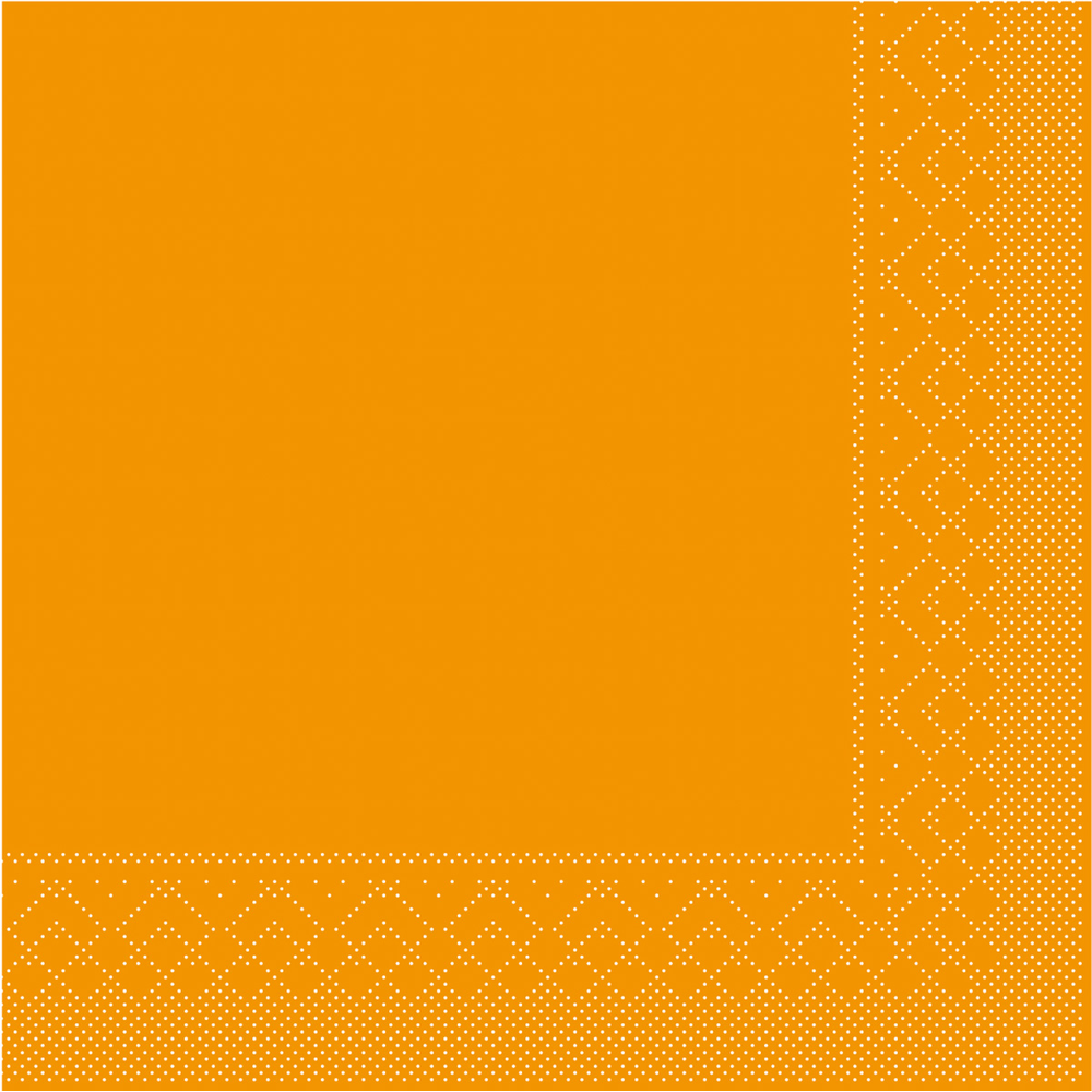 Mank Serviette Basic curry 33 x 33 cm 1/4 Falz