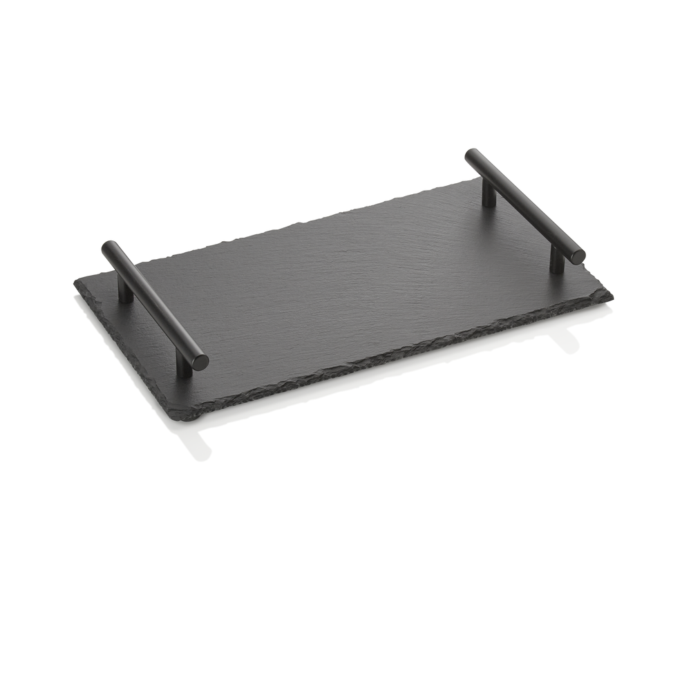 WAS GN Naturschieferplatte mit Griffen 1/3 SLATE LINE, Naturschiefer