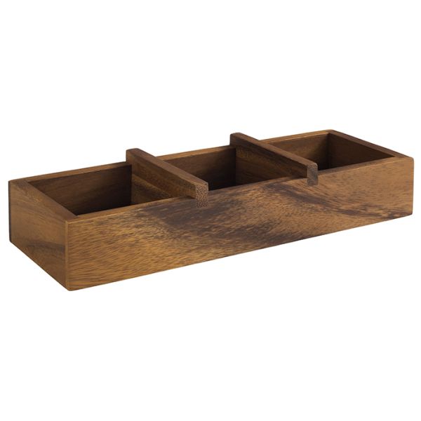 APS Holzbox -TABLE- 23,5 x 8,5 cm, H: 4,5 cm