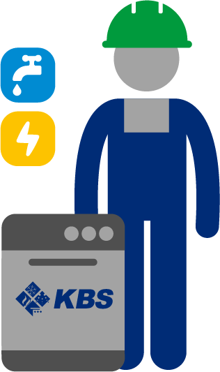 KBS KBS Montageservice für Zu- und Ablauftische Spülmaschinen