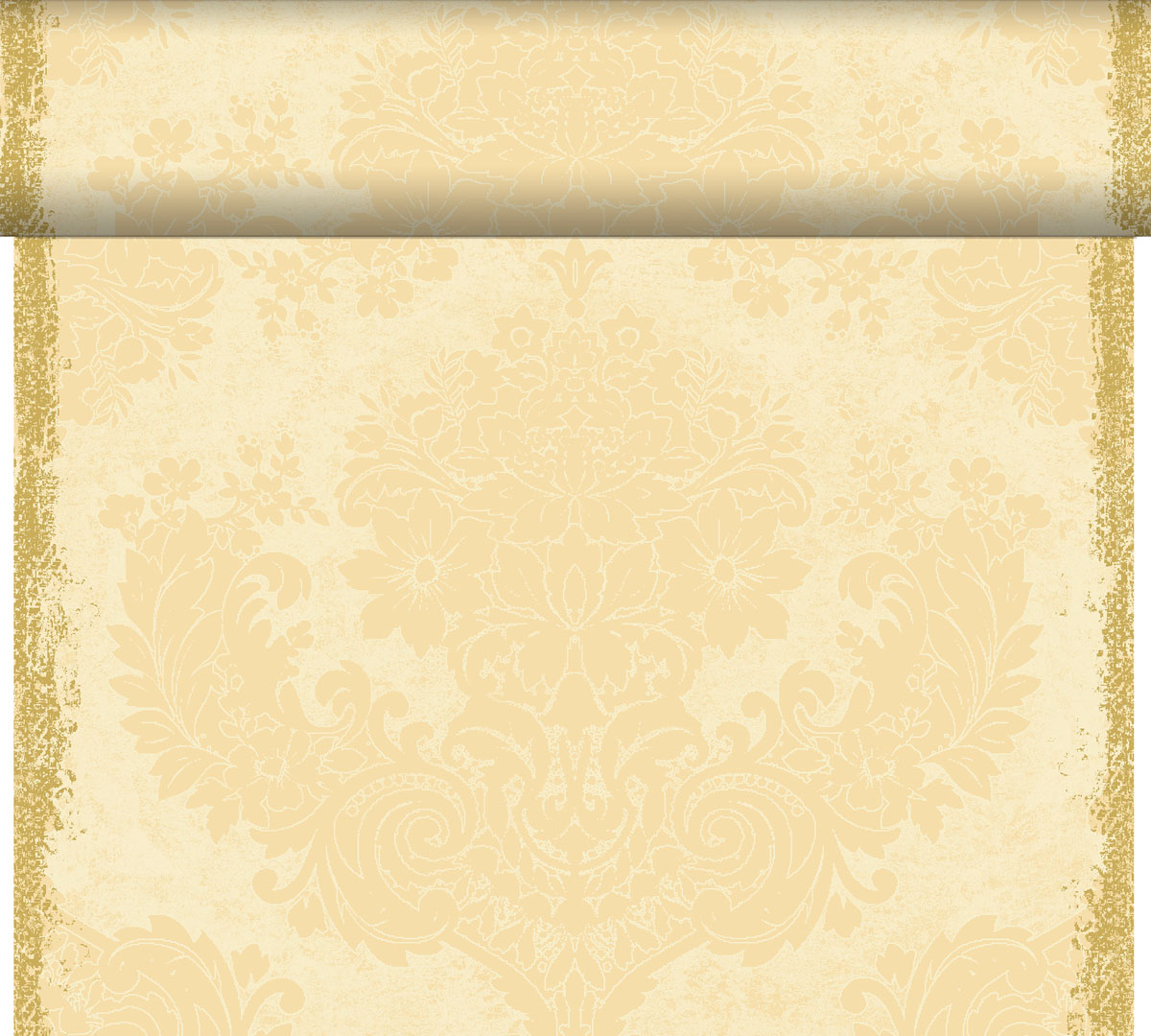 Duni Dunicel-Tischläufer Tête-à-Tête 24 m x 0,4 m (20 Abschnitte) Royal Cream