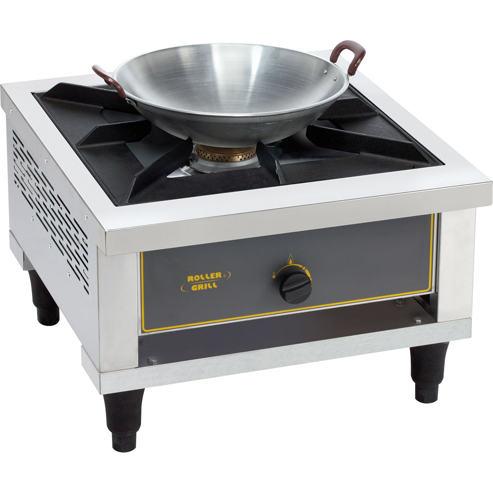 Stalgast ROLLER GRILL Gas-Hockerkocher, 14 kW, Abmessung 600 x 630 x 425 mm (BxT