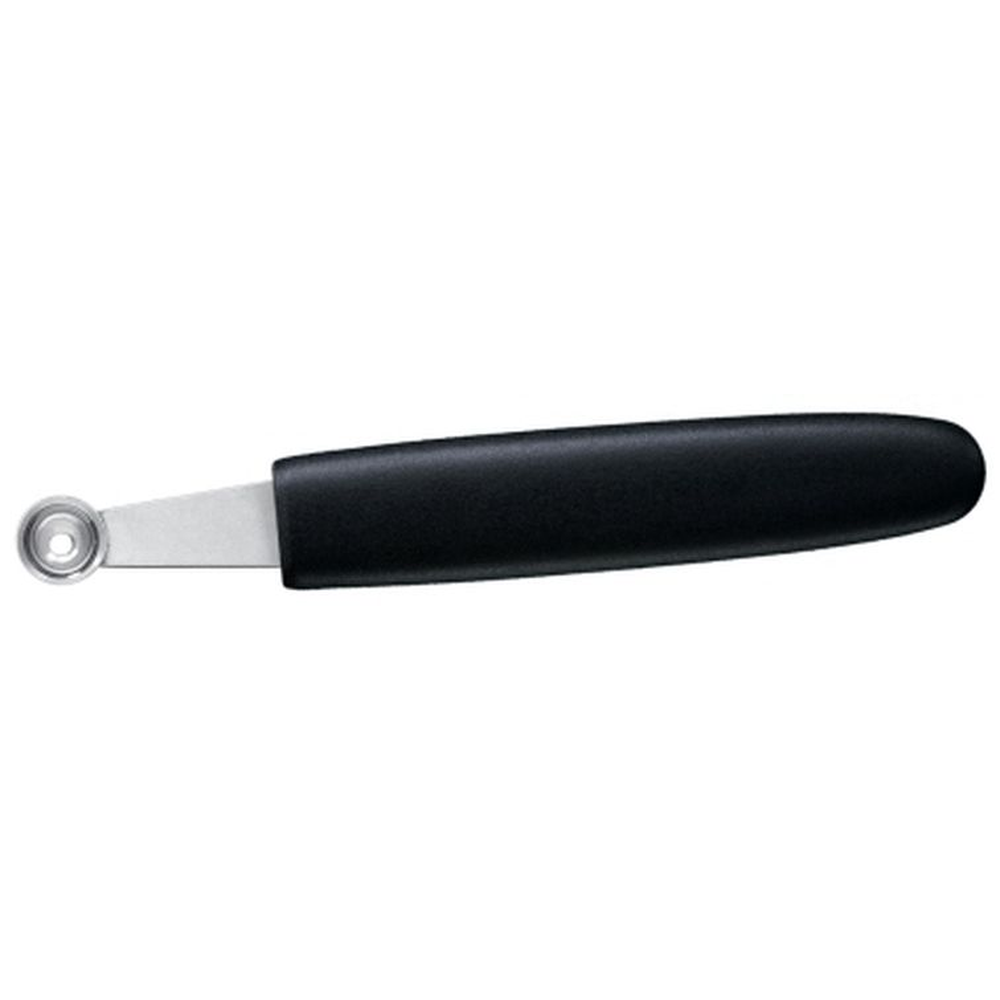 Contacto Kugelausstecher rund 10 mm, mit schwarzem