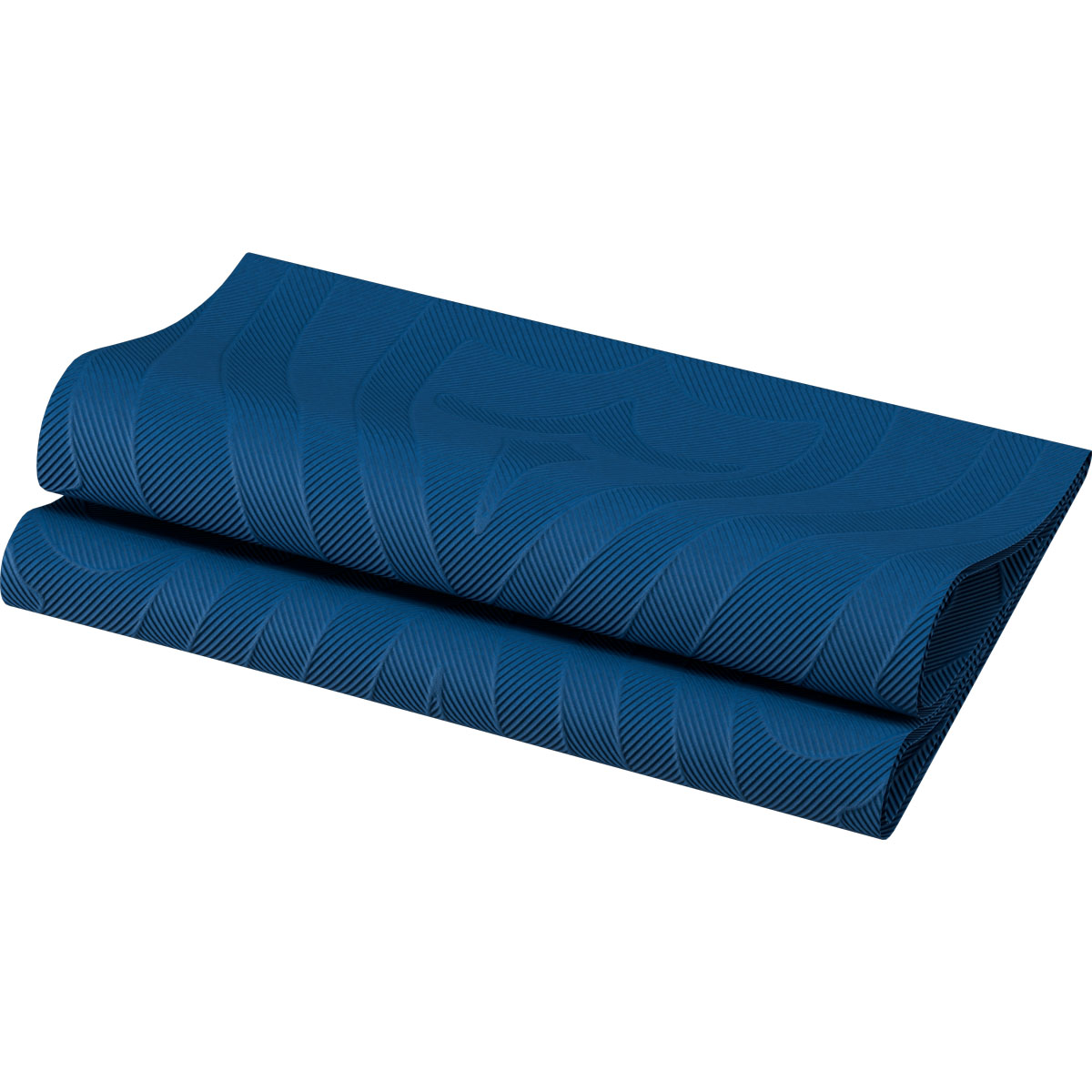 Duni Elegance-Servietten 40 x 40 cm 1/4 Falz Lily dunkelblau