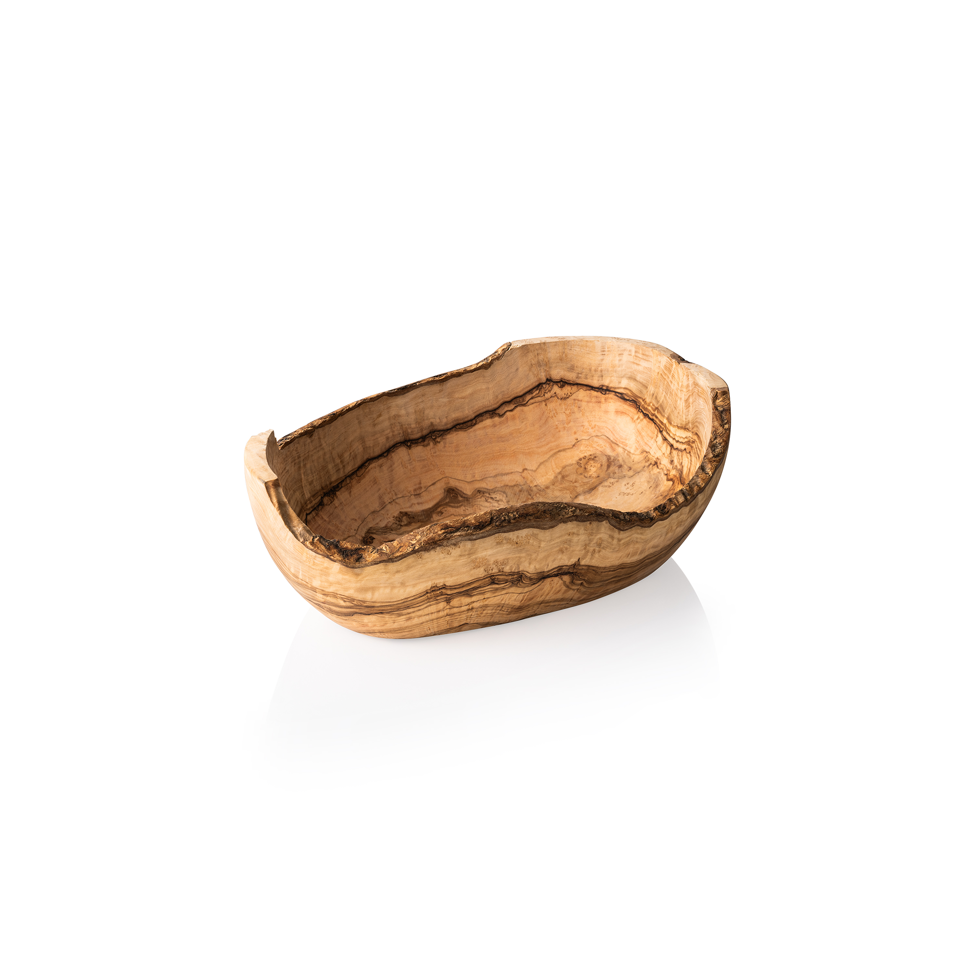 WAS Schale PURE OLIVE, 30 x 18 x 11 cm, Olivenholz
