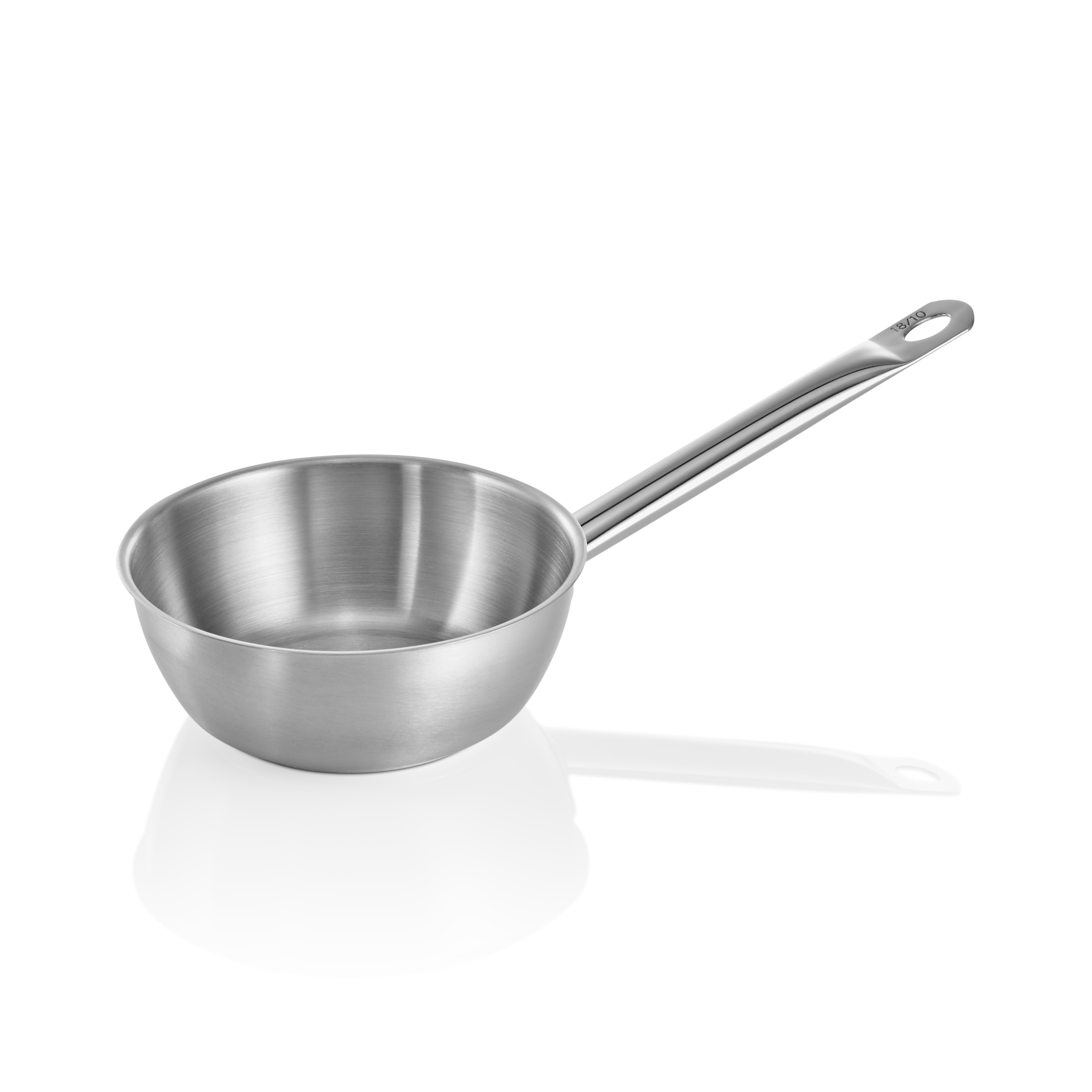 WAS Sauteuse COOKWARE 21, Ø 16 cm, 0,75 ltr., mit Schüttrand, Chromnickelstahl 1