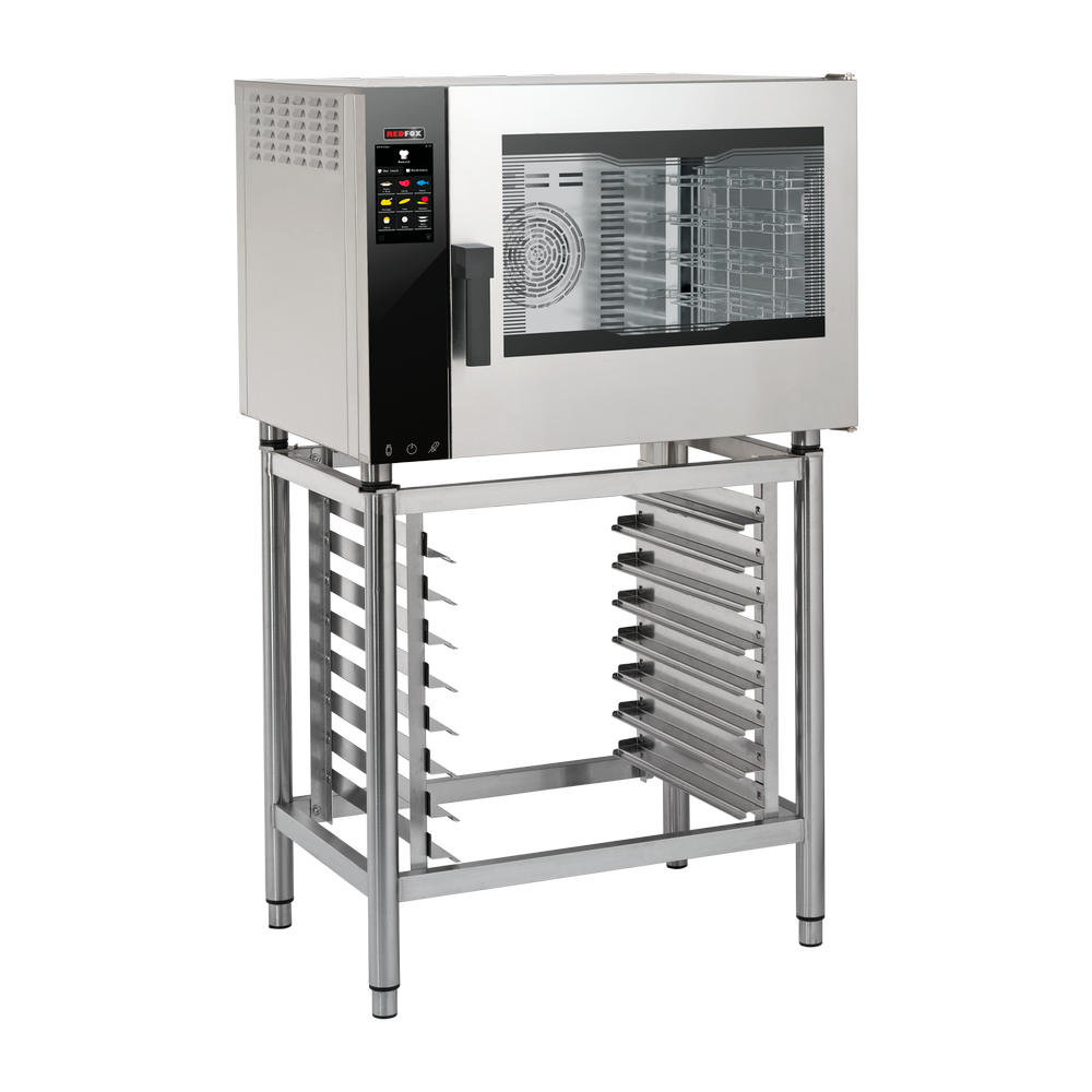 RM Gastro Four à convection électrique Vapeur directe Écran tactile couleur Nett