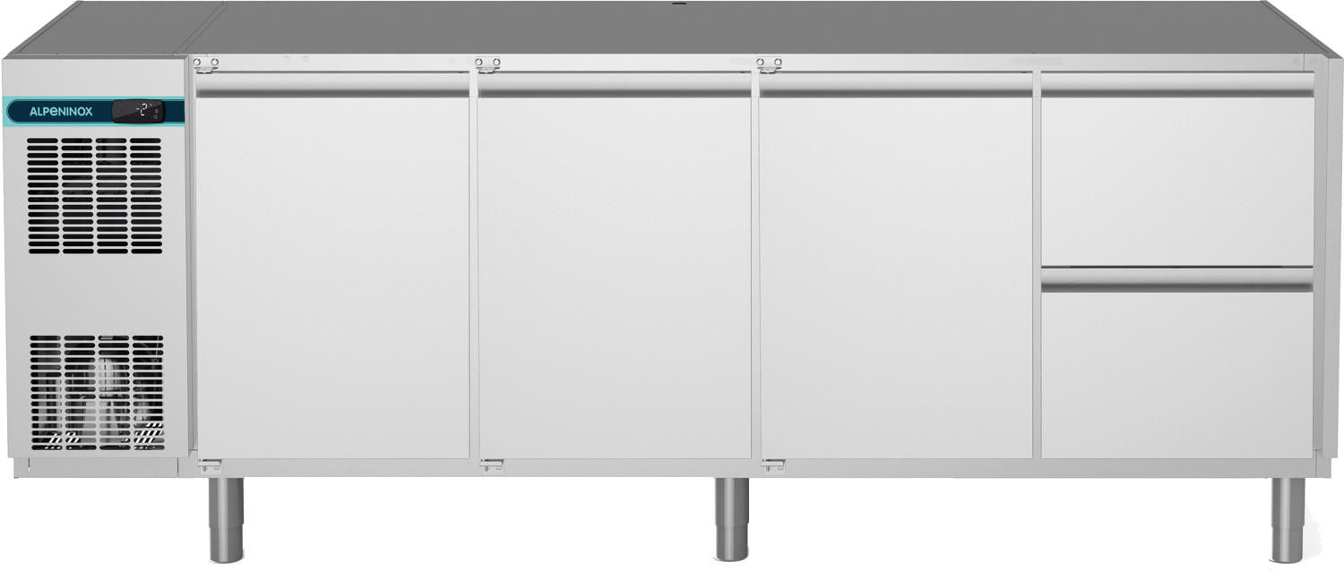 Nordcap Kühltisch, 4 Abteile CLM 700 4-7011