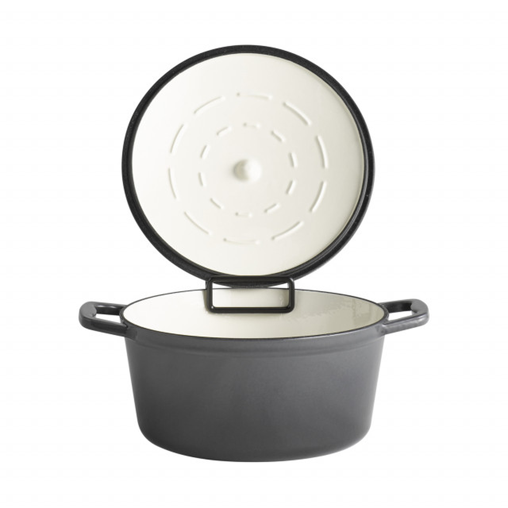 APS Kochtopf mit Deckel -5 STARS- Ø 25 cm, H: 11,5 cm, 4 Liter