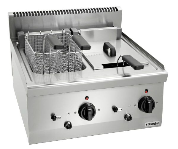 Bartscher Elektro- Fritteuse mit 2 x 8 Literb.