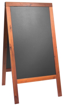 Contacto Doppeltafel 120 cm, mahagoni