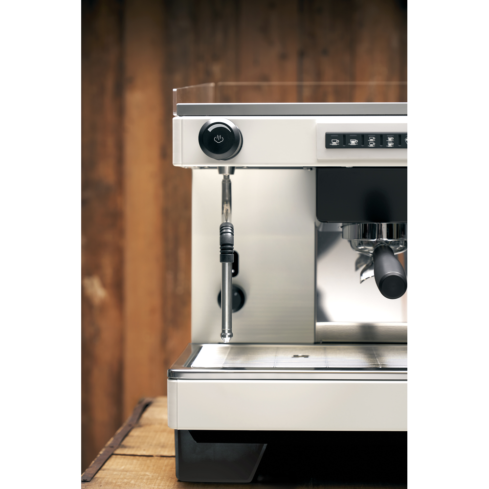 Sanremo Espressomaschine Zoe Competition, 2 Gruppen weiß Man. Dampf