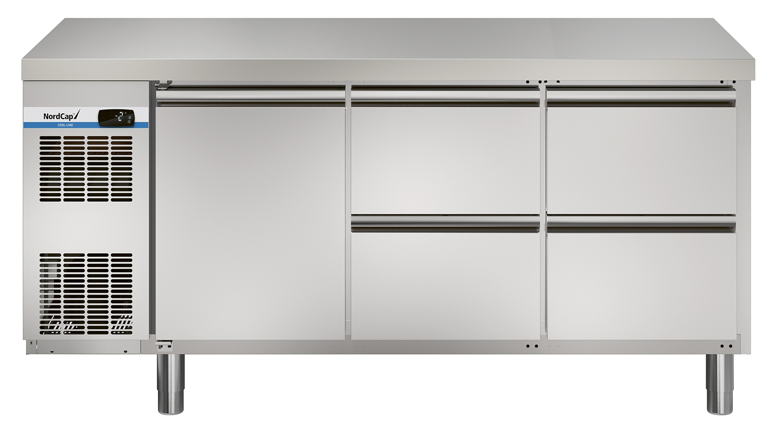 Nordcap COOL-LINE Kühltisch (3 Abteile) KT-CL 1695 1T 4Z