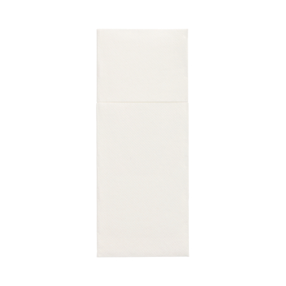 Papstar Servietten "ROYAL Collection" 40 cm x 30 cm weiss mit Besteckfalz