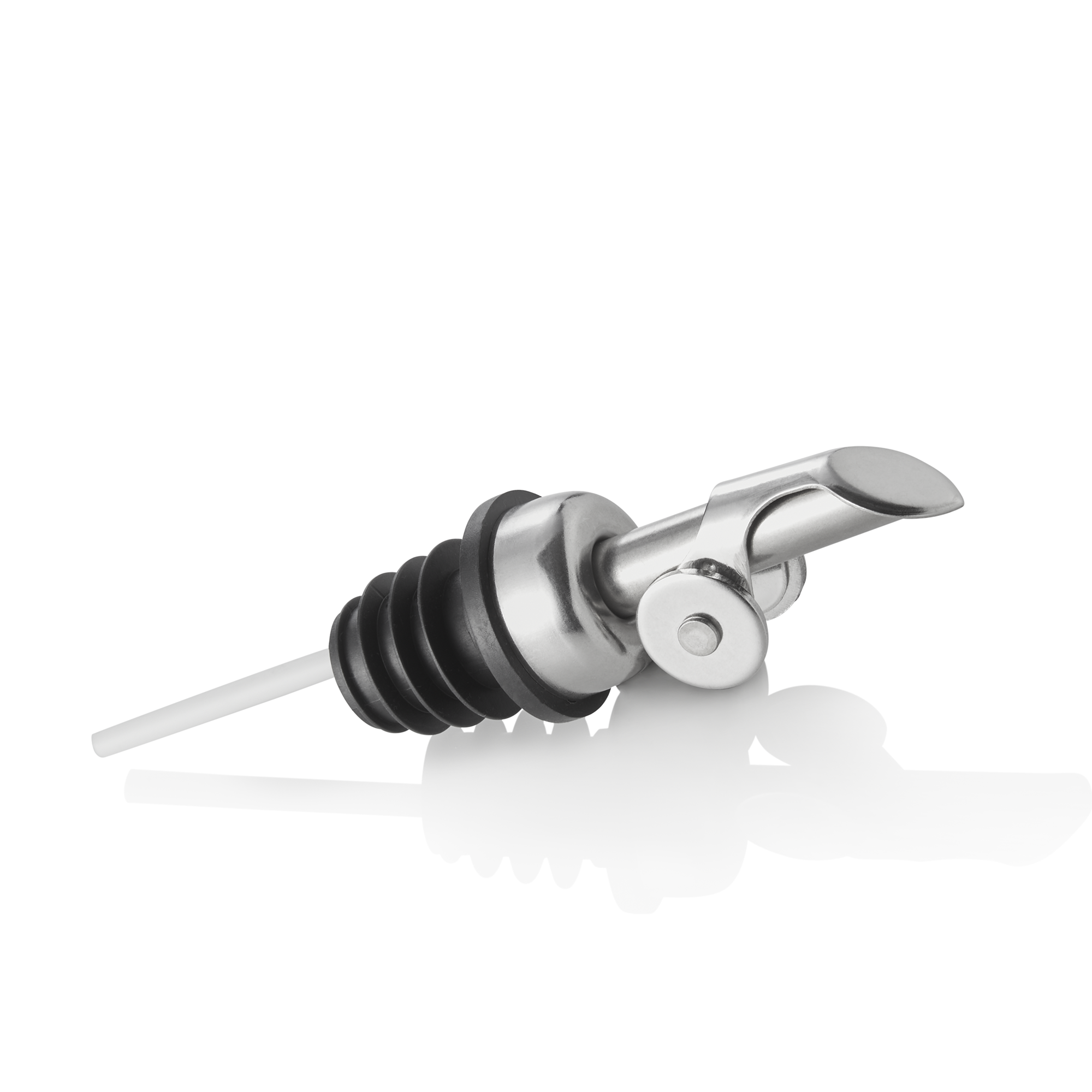 WAS Ausgießer Set, 12,5 cm, Set á 12 Stück, Set á 12 Stück, Kunststoff, Chromnic