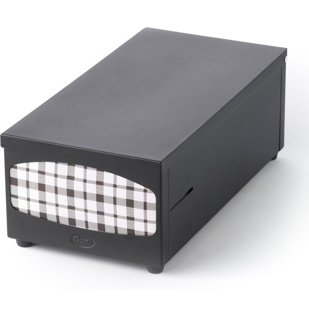 Duni Serviettenspender Metall f. 33x33 cm schwarz