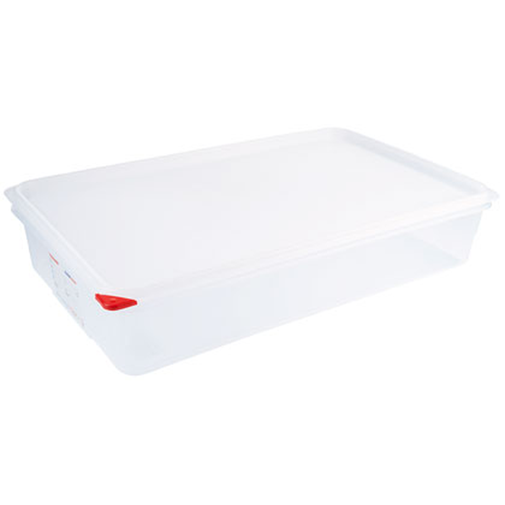 Contacto Behälter GN 1/1 100 mm mit HACCP Farbclip Deckel