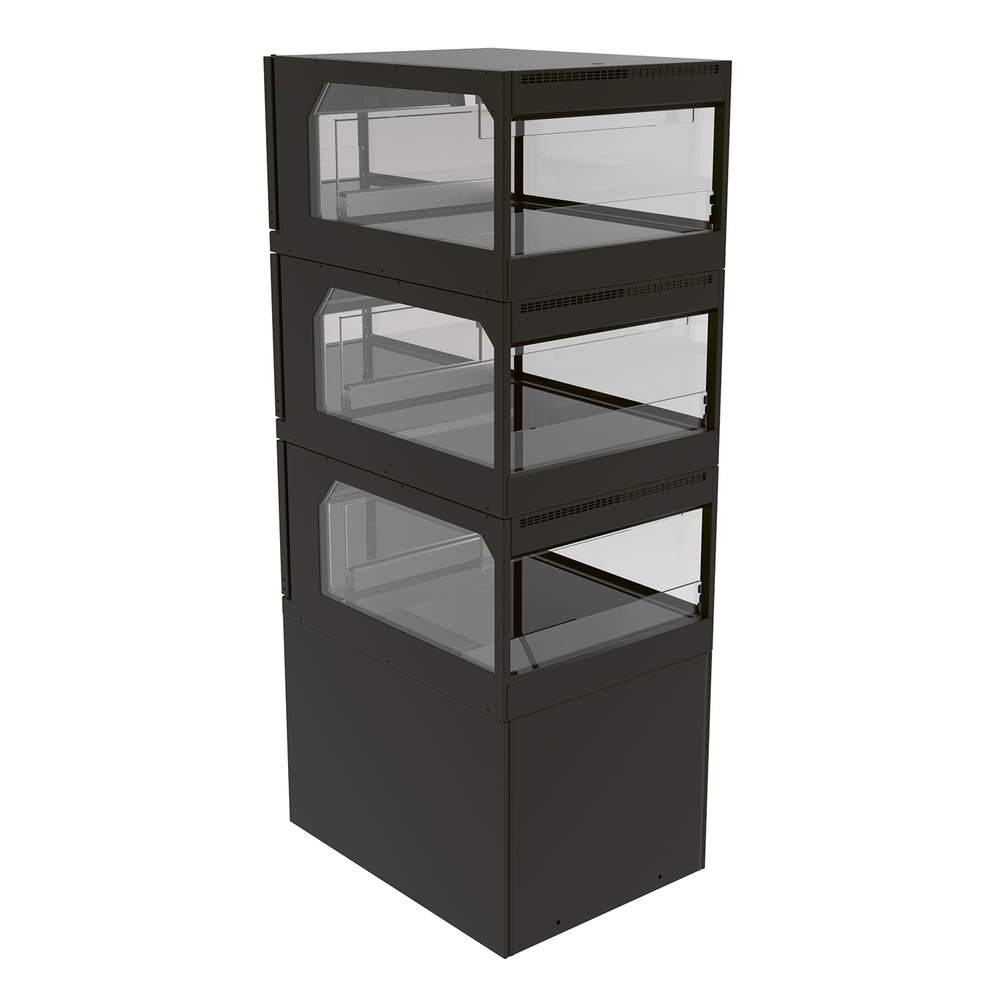 Nordcap Wärmevitrine HOT VARIO 3 BL