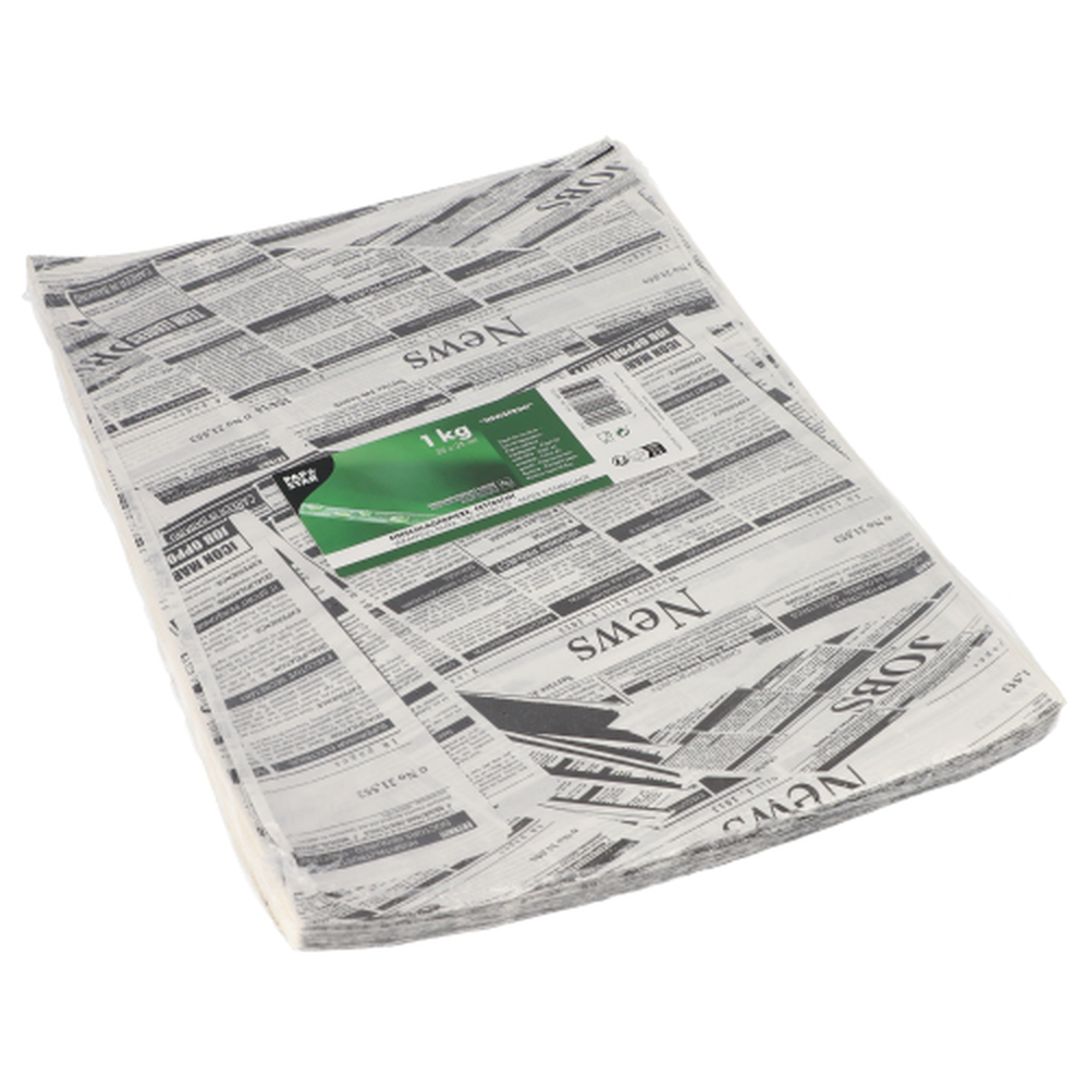 PAPSTAR Pergament-Ersatz 35 cm x 25 cm Newsprint fettdicht (