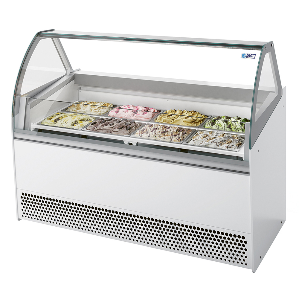 Nordcap Speiseeisvitrine BERMUDA VIEW LX 10 UM