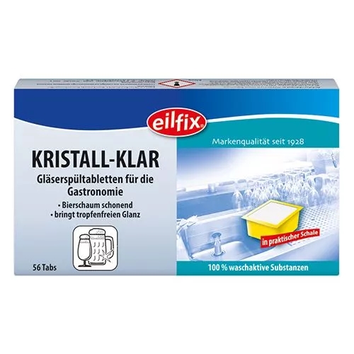 Eilfix Gläserspültabletten 56 Stück