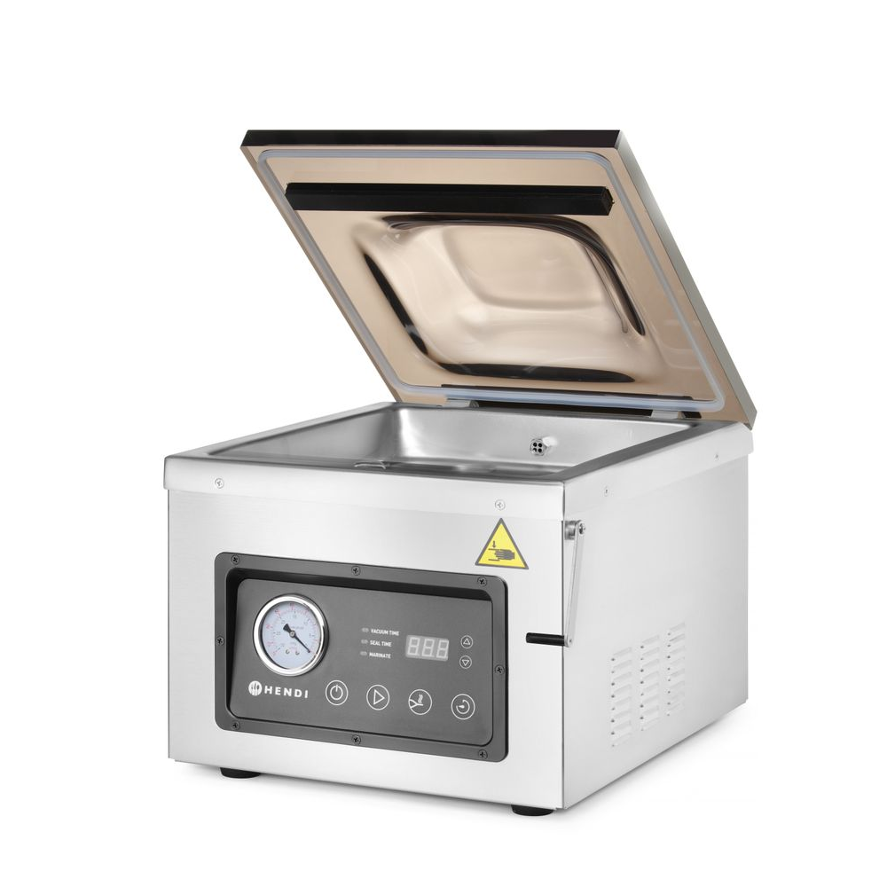 Vakuumiergerät, Vakuumierer, Küchenmaschine, Stahl, Digitalbedienung